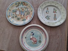 beatrix potter plates for sale  RADSTOCK