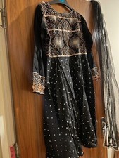 Asian dress black for sale  DURHAM