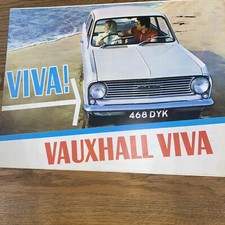 Vauxhall viva brochure for sale  GRIMSBY