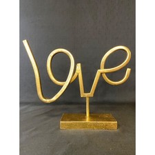 Gold metal sculpture for sale  Hickory Hills