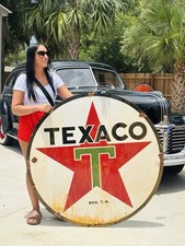 Texaco porcelain advertising for sale  Polk City