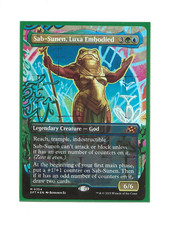 SAB-SUNEN, LUXA EMBODIED Showcase FOIL MTG AETHERDRIFT English 0354 NM Magic comprar usado  Enviando para Brazil