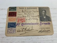 1911 tessera touring usato  Firenze