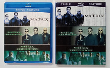Matrix Trilogy Blu-ray w/ Slipcover (Matrix /Matrix Reloaded/Matrix Revolutions) comprar usado  Enviando para Brazil
