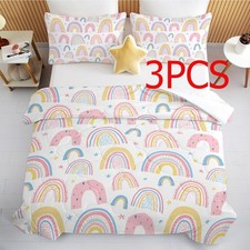 Rainbow pattern comforter for sale  USA