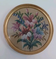 Circular framed floral for sale  SOUTHAMPTON