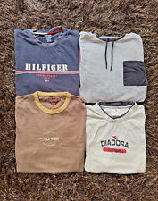 Lote de camisetas masculinas vintage Tommy Hilfiger Driza Bone Diadora tamanho XL/XXL cores comprar usado Lote de camisetas masculinas vintage Tommy Hilfiger Driza Bone Diadora tamanho XL/XXL cores comprar usado  Enviando para Brazil