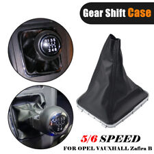 Capa preta para bota gaiter Gear Stick 2005 2006-2014 para Opel Vauxhall Zafira B, usado comprar usado  Enviando para Brazil