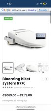 Blooming bidet r770e d'occasion  Expédié en Belgium