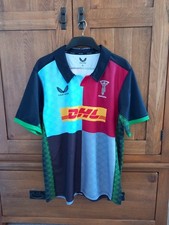 Harlequins rugby shirt for sale  CARSHALTON