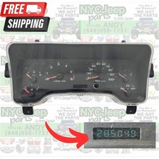 Usado, 285k milhas Jeep Wrangler TJ 2003-2006 VELOCÍMETRO medidor painel de instrumentos RPM comprar usado  Enviando para Brazil
