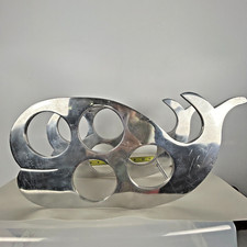 Abstract whale silver for sale  Palm City