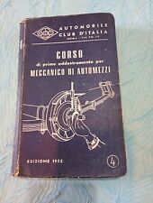 Libro corso meccanico usato  San Sebastiano Curone