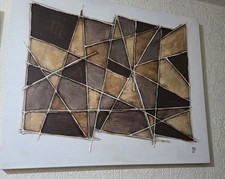 Abstract large acrylic for sale  ROTHERHAM