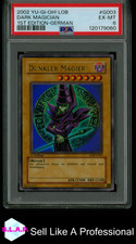 DARK MAGICIAN 1ST EDITION-GER YU-GI-OH! LOB 2002 G003 PSA 6 comprar usado DARK MAGICIAN 1ST EDITION-GER YU-GI-OH! LOB 2002 G003 PSA 6 comprar usado  Enviando para Brazil