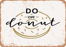 Metal sign donut for sale  USA