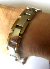 Bracelet grande gourmette d'occasion  Bonneuil-Matours