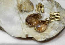 Orecchini oro grandi usato  Villafranca Sicula