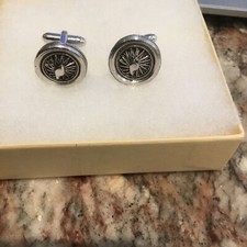 Vintage tires cufflinks for sale  Princeton