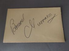 Hand signed autograph for sale  ST. IVES
