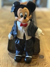Boneca de pelúcia vintage Mickey Mouse cabeça de vinil 12” Walt Disney World smoking aplausos comprar usado  Enviando para Brazil