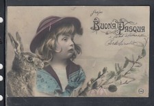 Cartolina augurale buona usato  Italia