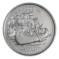 Canada 1999 May 25 cents UNC Millenium Series Canadian Quarter, używany na sprzedaż  Wysyłka do Poland