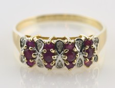 Rubin diamant ring gebraucht kaufen  Mülheim an der Ruhr