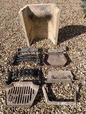 Clay fireback open for sale  STAMFORD