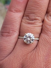 Solitaire bague fiançailles d'occasion  Paris XII