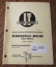 Minneapolis moline tractor for sale  Elizabeth