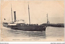 ABQP5-14-0409 - Postal-Honfleur - Arrivee De Barco de Vapor François 1ER comprar usado  Enviando para Brazil