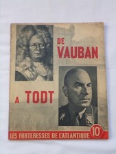Vauban todt forteresses d'occasion  Muzillac