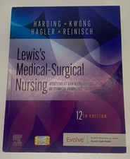 Lewis's Medical-Surgical Nursing 12th Ed. - USED CODE  comprar usado  Enviando para Brazil