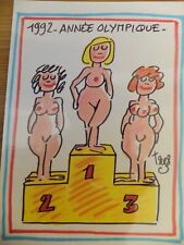 Carte postale erotique d'occasion  Orange