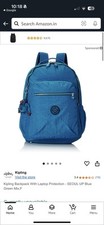 Kipling backpack rucksack for sale  EDGWARE