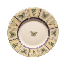Gibson Designs SPRING MONARK 4 tigelas de sopa aro 8 1/2" D painéis de plantas borboleta comprar usado  Enviando para Brazil