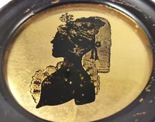 Verre eglomise silhouette gebraucht kaufen  Berlin