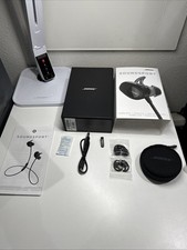 Fone de Ouvido Bluetooth Preto à Prova de Suor Sem Fio Bose SoundSport Apenas Caixa e Acesso comprar usado  Enviando para Brazil