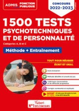 1500 tests psychotechniques d'occasion  Bubry