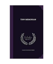 Thw memorian imbrie gebraucht kaufen  Trebbin