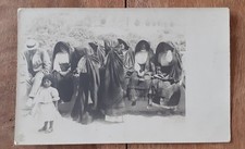 Rzadka antyczna pocztówka : Malta - maltańskie kobiety, mężczyzna i dziecko - ołówek datowany na 1919 na sprzedaż  Wysyłka do Poland