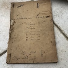 Livre ancien lecture d'occasion  Brignoles
