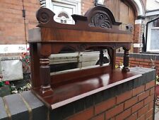 Victorian mahogany wall for sale  WOLVERHAMPTON