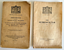 Ww2 hmso booklets for sale  LONDON