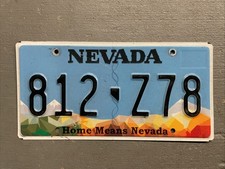 Nevada license plate for sale  Gallup