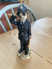 Police figurine meerkat for sale  KING'S LYNN