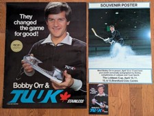 Raro 1980 Bobby Orr Tuuk lâminas de skate dois pôsteres medalha de ouro EUA Champs & Flyer comprar usado  Enviando para Brazil