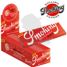 Cartine SMOKING Thinnest Corte Regular Singole Scatola da 50 Libretti comprar usado  Enviando para Brazil