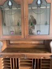 Oak bureau book for sale  MORPETH